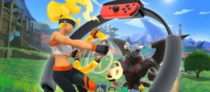 Уже скоро на Switch выйдет игра Ring Fit Adventure про фитнес и дракона с мускулами