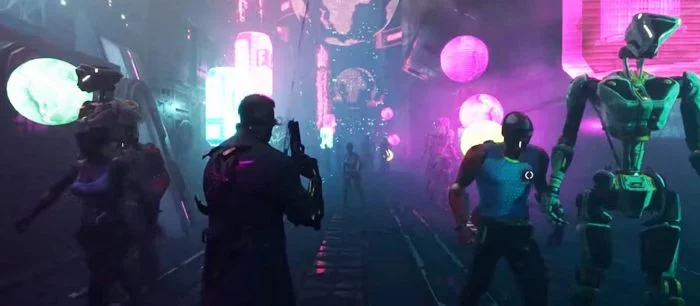Вышел геймплей нового киберпанк-шутера с красивой графикой, роботами и летающими машинами