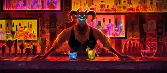Вышло 11 минут геймплея игры Afterparty, где нужно перепить Сатану и сбежать из ада