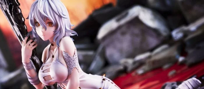 Японцы показали фигурку пышногрудой героини из Code Vein — фото