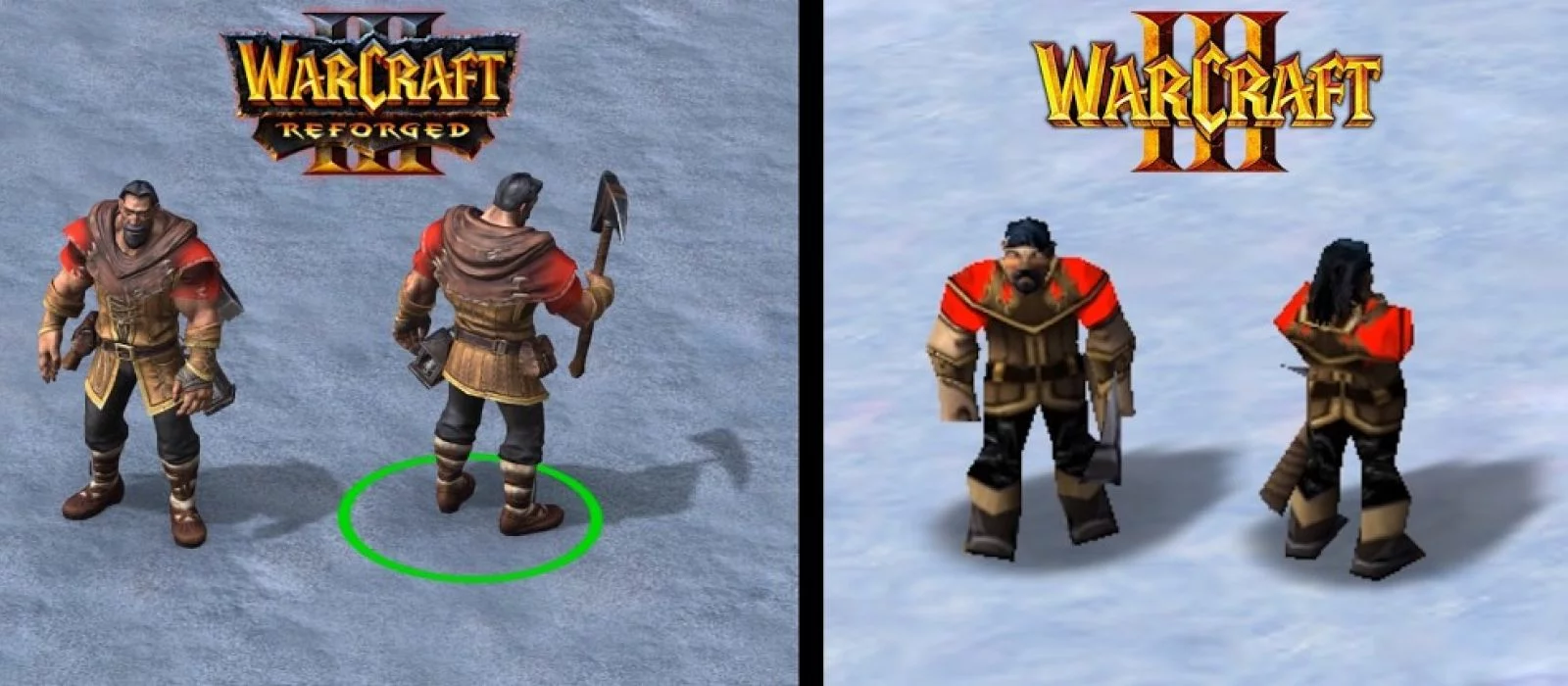 Варкрафт 3 рефордж. Warcraft 3 Reforged и Warcraft 3 сравнение моделей. Варкрафт 3 РЕФОРДЖЕД модели. Варкрафт 3 сравнение графики. Графика варкрафт 3.