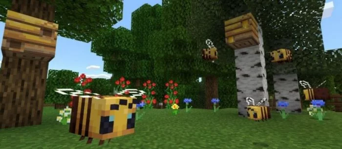 Гудящие пчелы, ульи и соты: для Minecraft вышло «медовое» обновление