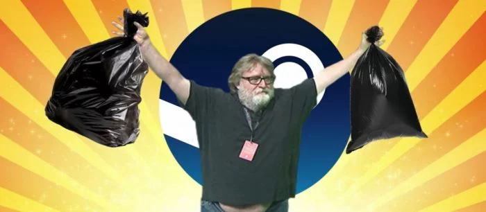 (Не)стыдные новости: Гейб избавляется от мусора в Steam, а Кодзима помогает найти работу Егору из Таганрога