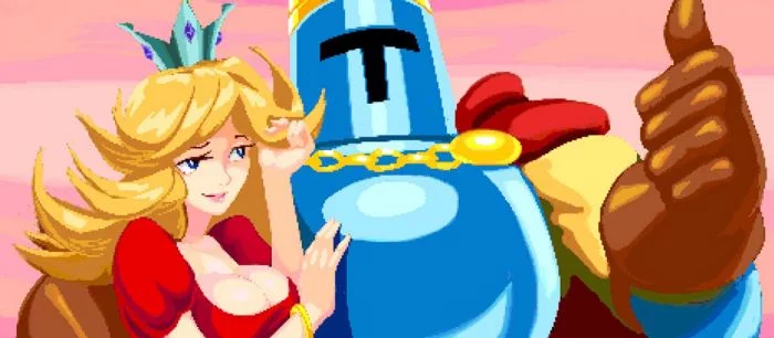 Парень прошел очень сложную игру Jump King, используя вместо рук свой подбородок