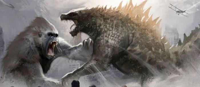 В сеть утек кадр из фильма «Годзилла против Конга». На нем монстры сражаются