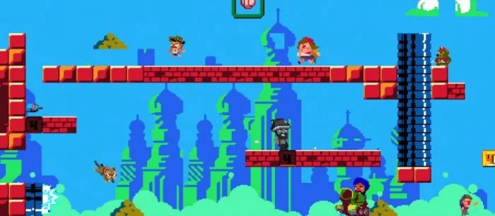 Вышел трейлер первого советского «Марио» в жанре королевской битвы с медведями, матрешками и Сталиным