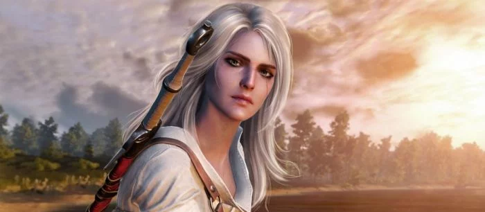 Цири из The Witcher 3 оголили грудь и сделали из нее дриаду — 18+