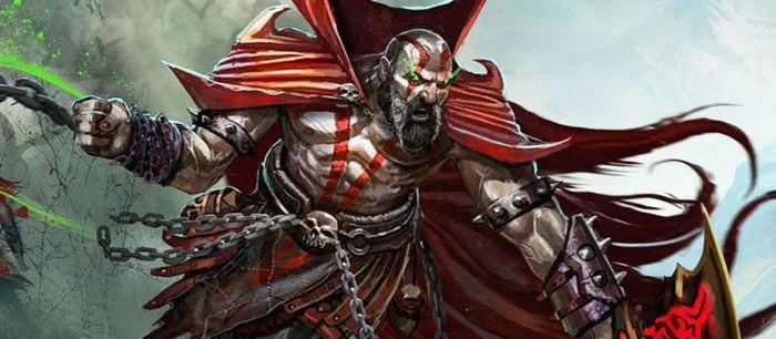 Если бы Кратос стал Спауном — фанат представил необычную смесь двух знаменитых антигероев