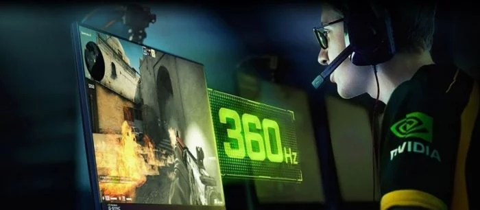 Nvidia представила первый в мире геймерский монитор с частотой 360 Гц — видео