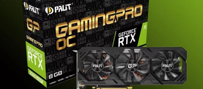 Palit выпустит геймерские видеокарты GeForce RTX 2080/2070 SUPER с заводским разгоном