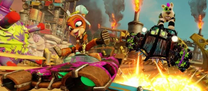 В Crash Team Racing Nitro-Fueled выходит обновление в духе «Безумного Макса»
