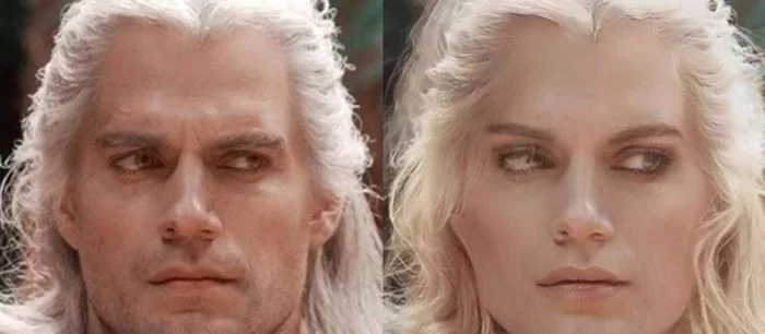 В интернете ведьмака Геральта и Лютика фанаты превращают в женщин и рисуют их фем-версии