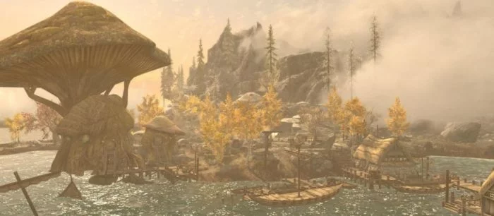 Для Skyrim вышел масштабный мод, вдохновленный островами из The Witcher 3