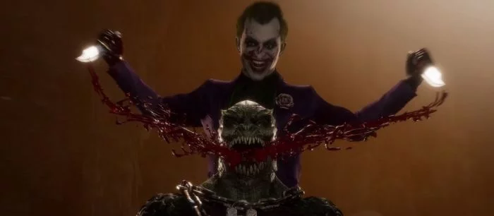 Взрывное фаталити и кукла Бэтмена — геймплей за Джокера в новом трейлере Mortal Kombat 11