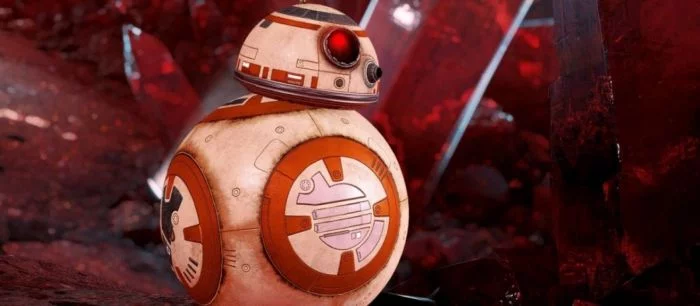 Дарт Вейдер и джедаи спасаются бегством от дроида BB-8 в Star Wars: Battlefront 2