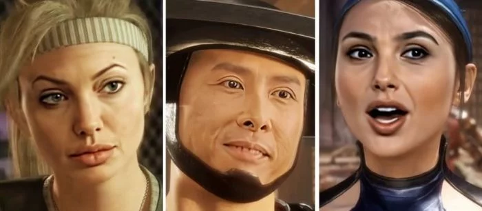 Девушек в Mortal Kombat 11 заменили известными актрисами и добавили в игру Ип Мана — DeepFake