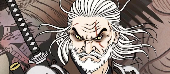 Художник сделал из ведьмака Геральта самурая, а Цири, Йен и Трисс превратил в японских воительниц