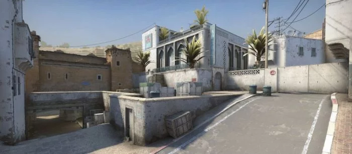 Культовую карту из CS:GO детально перенесли в Fortnite. На скриншотах их сравнили между собой