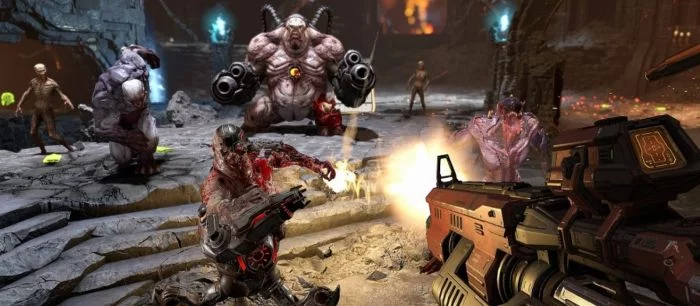 Первые 10 минут Doom Eternal — геноцид демонов в 4К и 60 FPS