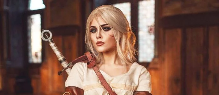 Россиянка объединилась с немцем, чтобы круто закосплеить Геральта и Цири из Witcher 3