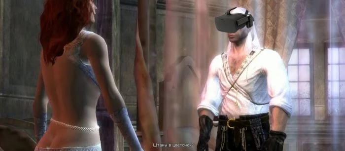 Теперь можно стать Геральтом в VR-моде для The Witcher — видео