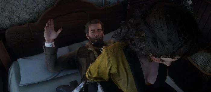 В Red Dead Redemption 2 добавили секс с проститутками. Есть видео!