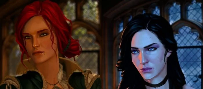 В Resident Evil 2 добавили Йеннифэр и Трисс из The Witcher 3. Спасибо моддерам!