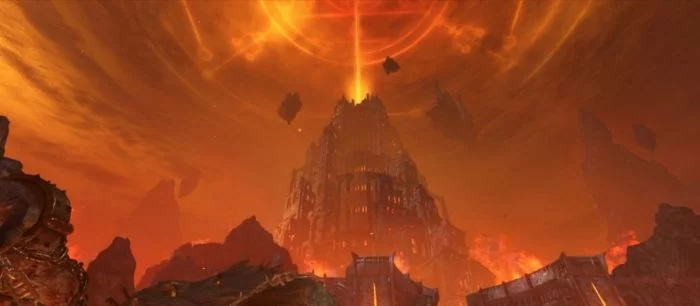 Где найти все секреты в Doom Eternal в десятом задании «Некравол (часть 1)»