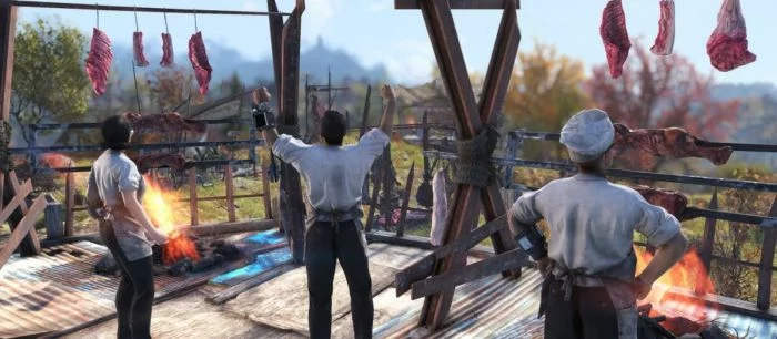 Игроки в Fallout 76 создали пушку, стреляющую мясом