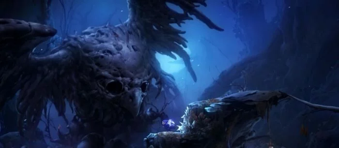 Карта локации «Тихий лес» в Ori and the Will of the Wisps с расположением важных предметов