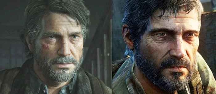Постаревший Джоэл и Элли засветились на стилбуке Last of Us 2