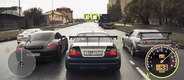 Россиянин вновь устроил гонки NFS в реальной жизни. На этот раз с автомобилем из Most Wanted