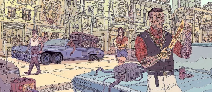 Авторы Cyberpunk 2077 рассказали о банде латиноамериканцев Valentinos