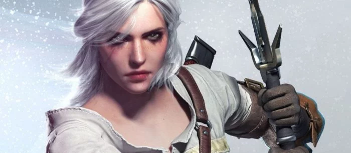 Цири из Witcher 3 подстригли и сделали ее очень опасным персонажем Cyberpunk 2077 — арты