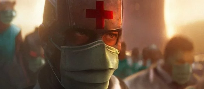 Художник показал, как «Мстители» сражаются с коронавирусом. Арт отметил сам Халк