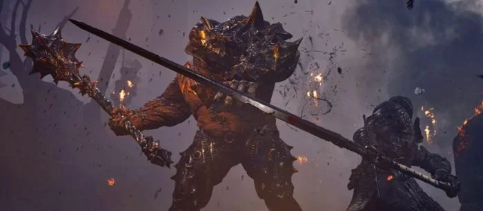 Новый геймплей мрачного клона Dark Souls с парированием, превращением в камень и бомбами