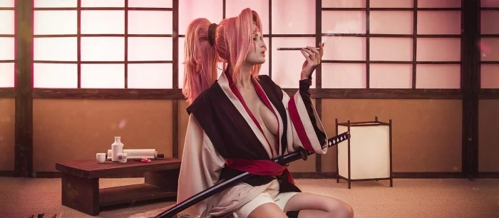 Обжигающий воскресный косплей на героинь Guilty Gear