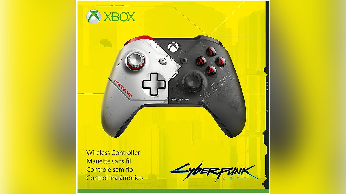 Лимитированная Xbox One X по Cyberpunk 2077 светится в темноте и выйдет  раньше игры