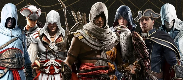 Ubisoft запустила стрим с тизером новой Assassin's Creed. Там рисуют персонажа и раскрывают сеттинг
