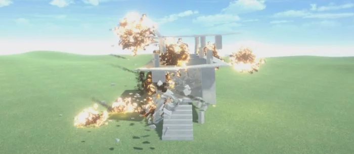 В Steam вышла игра для любителей все разрушать. Можно замедлять время и вызвать землетрясения