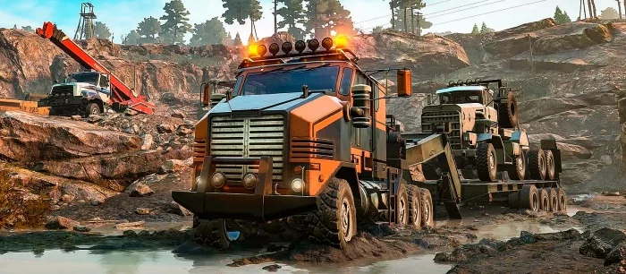 Где в SnowRunner найти внедорожники, грузовики и тягачи (карты)