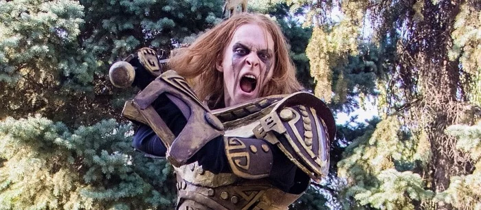 Мужицкий косплей на Двемера из The Elder Scrolls 5: Skyrim