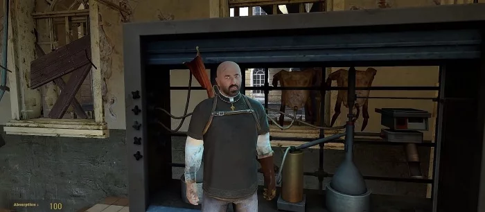 Появился уникальный геймплей Half-Life 2: Episode 4. В нем Отец Григорий готовит хэдкраба