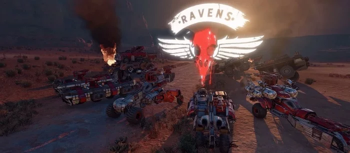 В Crossout прибыла новая фракция «Вороны»