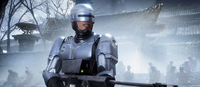 В сети показали, как выглядит Робокоп с обликом кибер-ниндзя из культовой Mortal Kombat 3