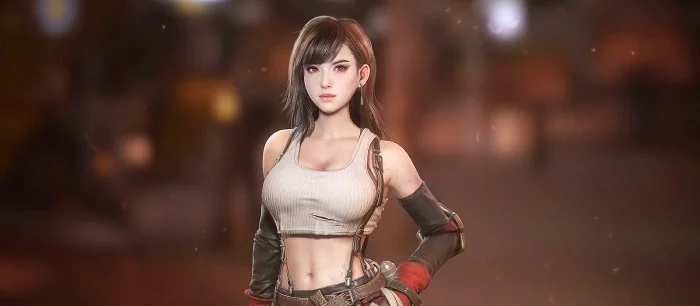В сети заметили еще одну фигурку Тифы из FF7, которую можно увидеть полностью голой — фото