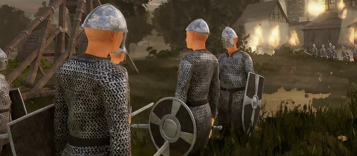 В Steam вышла новая средневековая игра от первого лица. Там можно создавать большие замки