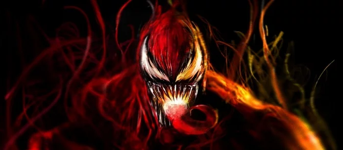 Вуди Харрельсон принимает облик Карнажа в «Веноме 2» — новый арт