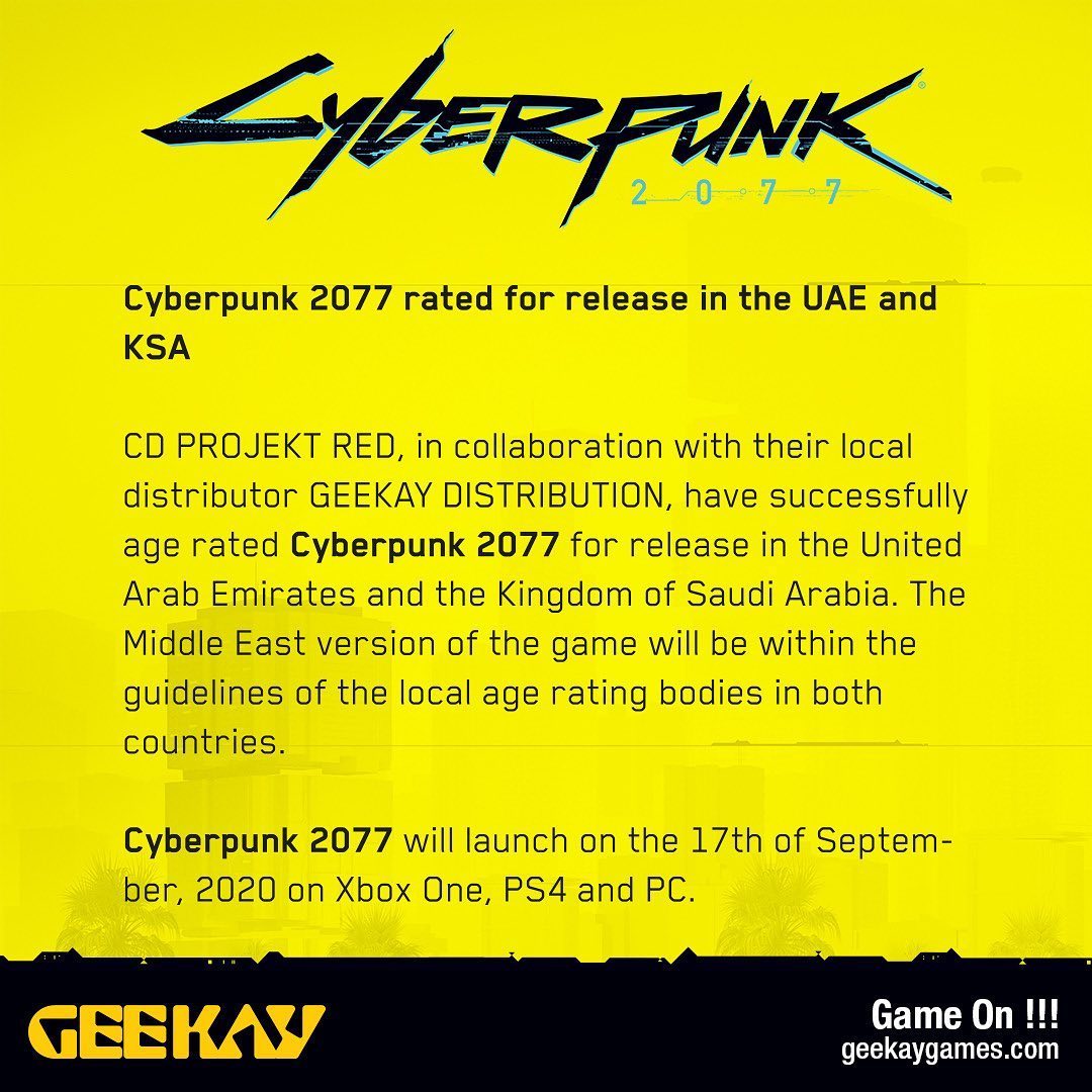 Cyberpunk 2077 успешно получила рейтинг в странах, где запретили The Last  of Us Part 2