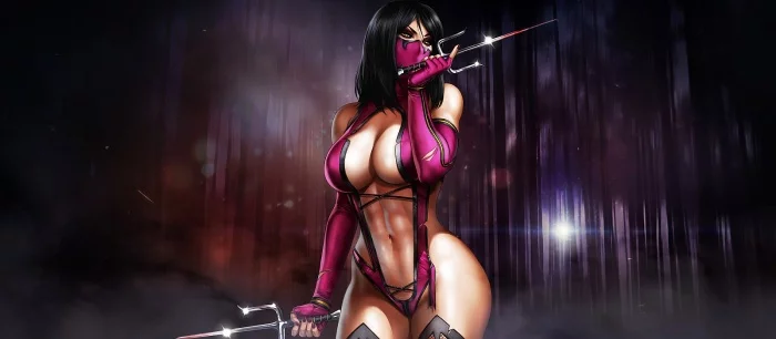 Актриса из нового фильма Mortal Kombat показала себя в образе Милины без маски — арт